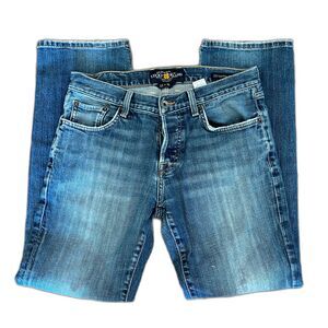 Lucky Brand Boyfriend Jeans Size 31 x 30 221 Original Straight Leg Lip Service